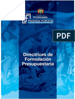 Directrices de Formulaciã N Presupuestar A 2017