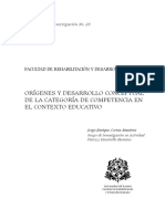 Origen Del Concepto Competencia PDF