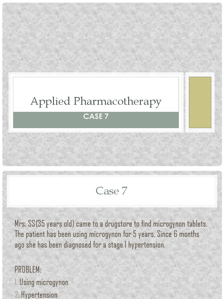 pharmacotherapy case study answers