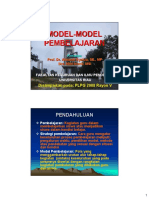 Model Pembelajaran-2009 PDF