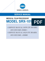 Manual de Servicio SRX-101 Revelador Konica
