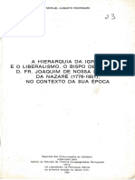 A Hierarquia Da Igreja e o Liberalismo