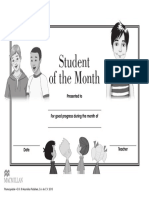 Student of The Month CD3 PDF