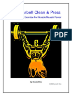 Barbell Clean & Press PDF