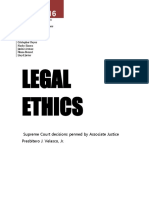 Legal Ethics: Supreme Court Decisions Penned by Associate Justice Presbitero J. Velasco, JR