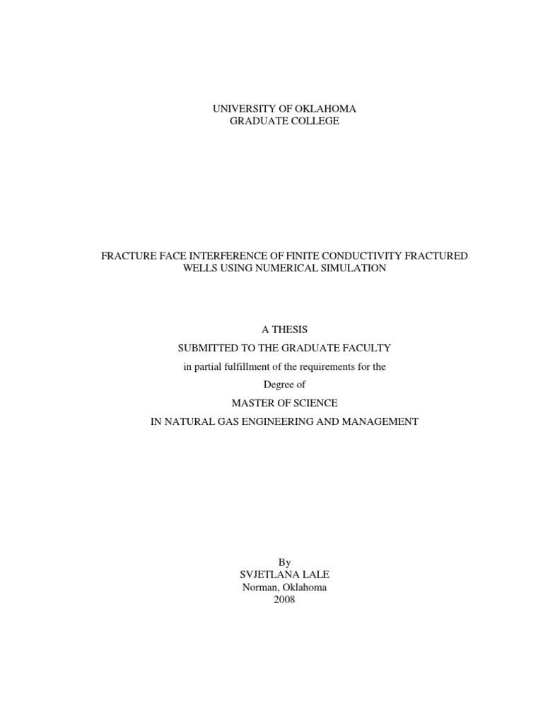 Simulation of Hydraulic Fracturing | PDF | Hydraulic Fracturing ...