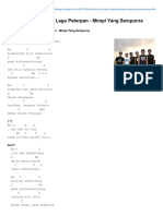 Bhelagu - Blogspot.co - Id-Lirik Dan Kunci Gitar Lagu Peterpan - Mimpi Yang Sempurna - 2 PDF