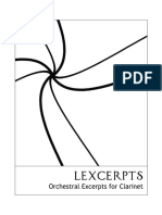 Lexcerpts - Orchestral Excerpts For Clarinet v3.1 (US) PDF