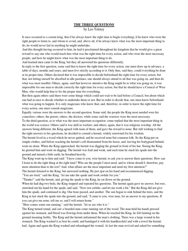tolstoy the three questions.pdf