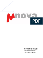 MestReNova 11 0 4 - Manual PDF