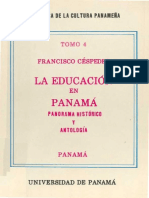 Historia de Panamá y La Educación