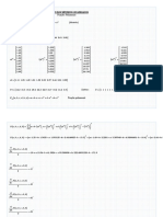 A) Dados de Entrada : Méto Dos Mínimos Quadrados Funções Polinomias