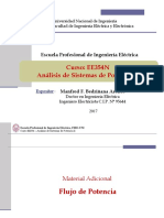 EE354 - Adicional - Flujo de Potencia - 2017-II PDF