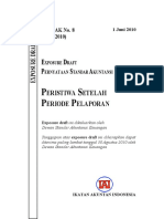 ED PSAK 8 (R10) Peristiwa Setelah Akhir Periode Pelaporan PDF