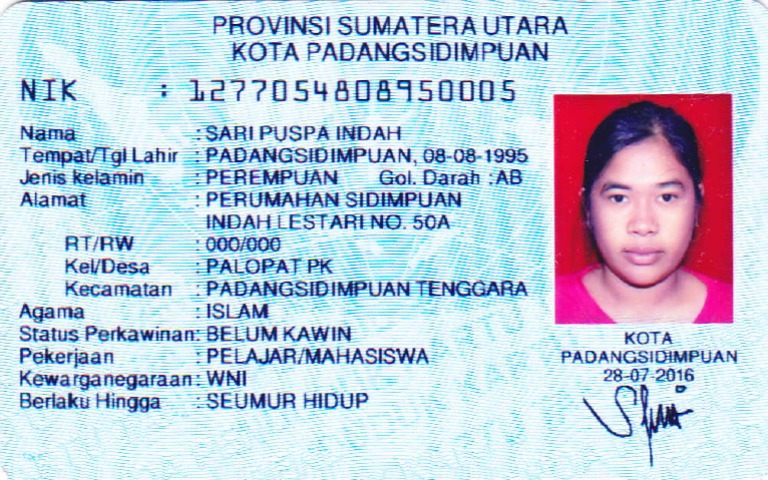 KTP Indah - 0001 | PDF
