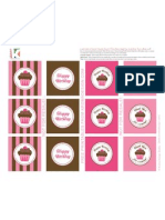 FREE Cupcake Toppers Tags by Kroma Design Studio