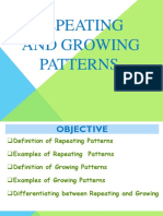 Repeating and Growing Patterns