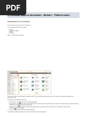 Servicenow Tutorial