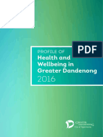 Healh and Wellbeing Profile