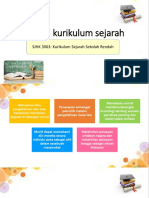 Rasional Dan Objektif Kurikulum Sejarah