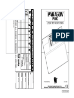 Paragon Plus User Instructions PDF