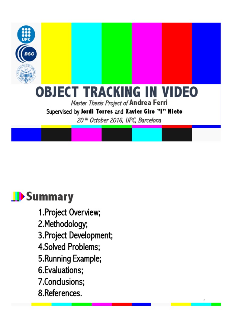 TensorFlow Object Tracking Model | PDF | Artificial Neural Network ...