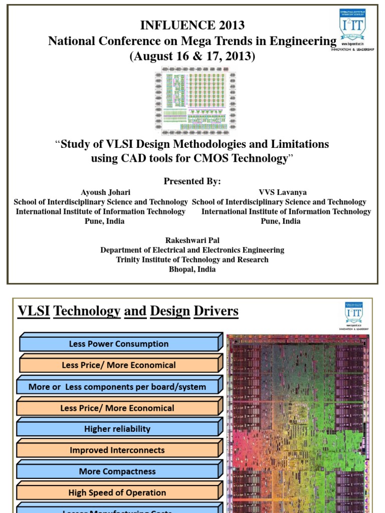 Study of VLSI Design Methodologies and Limitations Using CAD Tools For
