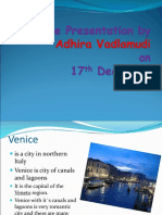 Venice Presentation by Adhira