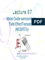 MOSFET Lecture