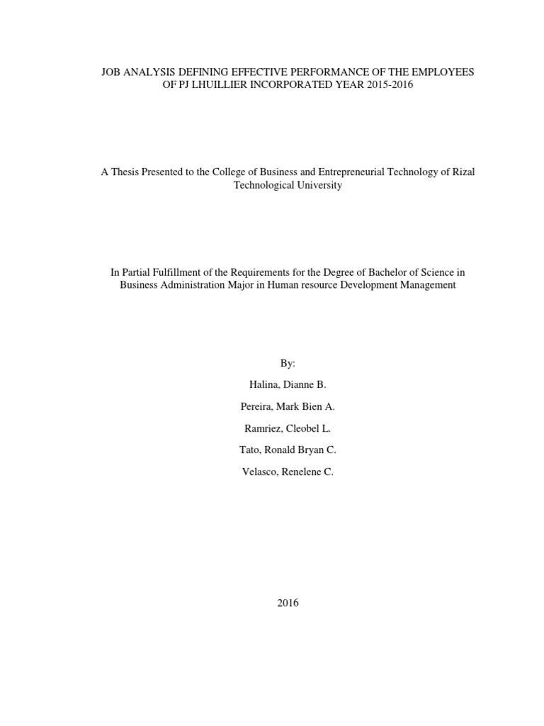 Best title for thesis image