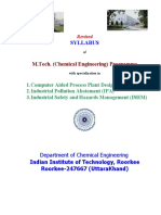 Chemical Engineering Iit Roorkee