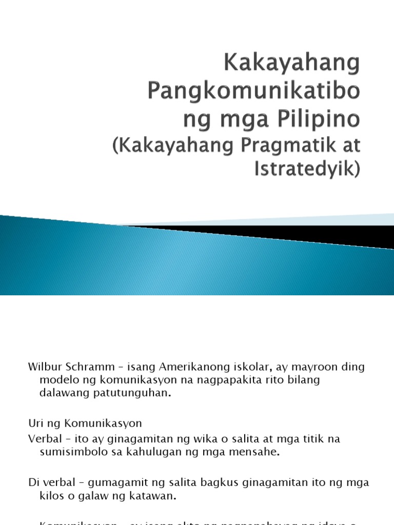 Pragmatik At Istratedyik Pdf