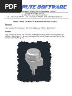 Adding Custom Top Works To A CADWorx Specification FAQ