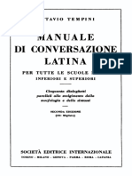 Tempini - Manuale Di Conversazione Latina PDF