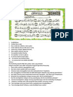 Surat Al-Fatihah dan Terjemahan