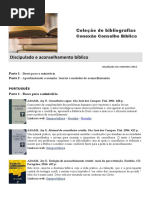 01-Bibliografia Discipulado Aconselhamento