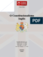 Trabalho O Constitucionalismo Ingles PDF