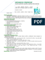 Fisa Tehnica Surfanios Premium PDF