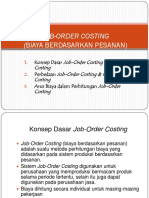 Materi Akuntansi Manajemen - Job Order Costing PDF