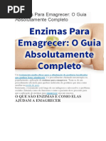 Enzimas Para Emagrecer