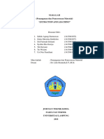 Makalah Ekstraksi Dan Leaching