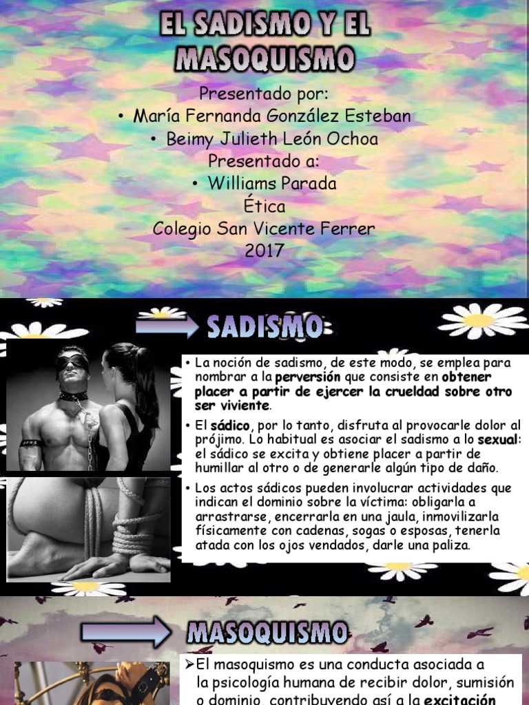 El Sadismo y El Masoquismo 1 PDF