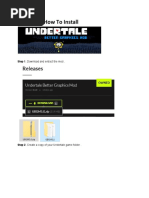 Deltapatcher Guide for Undertale Mods | PDF