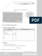 3º Lengua - Dictado - 2 PDF
