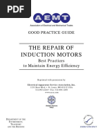 The Repair of Induction Motors