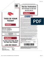Printable Ticket