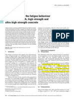 Design Model For The Fatigue Behaviour of Normal-Strength, High-Strength and Ultra-High-Strength Concrete