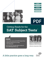 2013 SAT II Subject Tests PDF