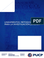 Lineamientos Metodológicos para La Investig. Juridica PDF