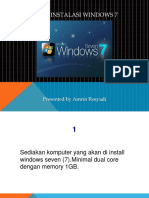 Instalasi Windows 7